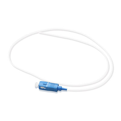 0.9mm Durchmesser-LWL - Kabel-Versammlung Sc 9/125 G657A1/UPC poliertes Simplexweißes