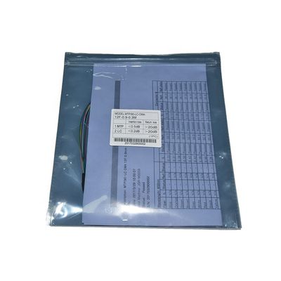 Kundengebundener Mann-LC-Faser 0.9mm der LWL - Kabel-Versammlungs-12 des Kern-MPO Fanout