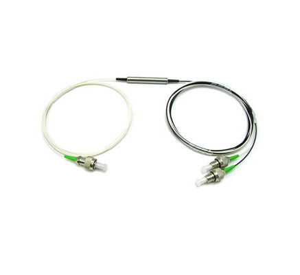 Faser-Optikisolator EDFA/CATV verwendete breites Band-hohe Isolierung 3 Häfen 1x2 40 0,35 DB (maximales 0,5) 1310 oder 1550 DB Nanometer-0,10