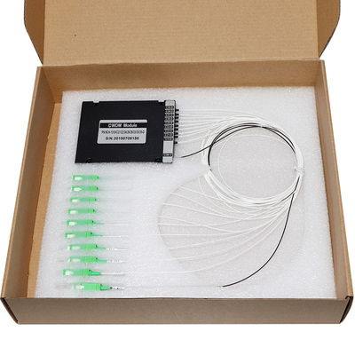 Optischer 8 Kanalabstand Kanal Cwdm Mux Demux Modul-0.9mm 20nm