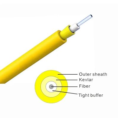 Guter Innenlichtwellenleiter GJFJV Duplex 8-Type Kern der Qualität 2