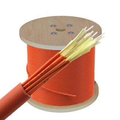 Innen-Lichtwellenleiter mit 12 Kernen FTTH OM3/Verteilungskabel aus optischen Fasern