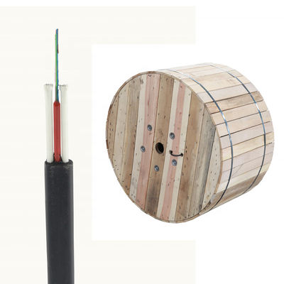 Bändchen-Faser-Optik-12 Kern-Kabel im Freien mit Glasgarn ODM