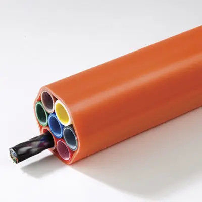 2-288 Lichtwellenleiter, Luft-geblasenes Mikrokabel mit HDPE Hülle