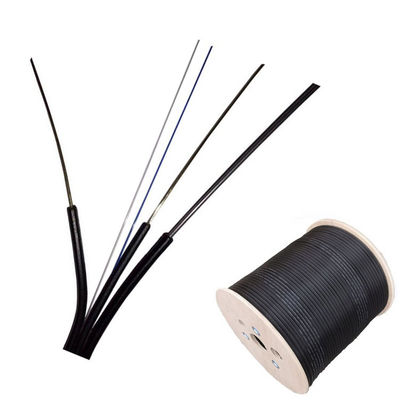 Kundengebundene Art im Freien schwarze Farbe des FTTH-Transceiverkabel-G657A1 G657A2