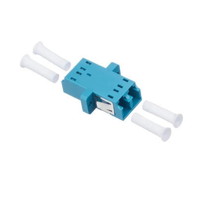 Einzelnes Duplexmodell Optic Fiber Adapter mit FLANSCH-PC magentaroter Farbe