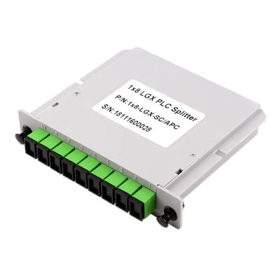 8 Möglichkeit PLC-Faser-Optikteiler-Kassetten-Art 1x8 mit Verbindungsstück Sc APC