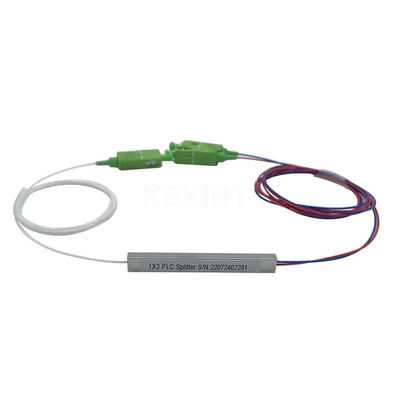 FTTH-Faser Optik-Mikrostahlrohr-Art PLC-Teiler-1x2 mit Sc-Verbindungsstück