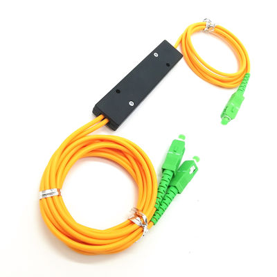 1x2MM FBT Faser-bestätigte Optikteiler ODM-Soem in mehreren Betriebsarten mit RoHS