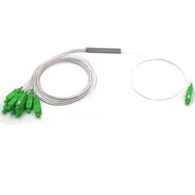 Passiver Mini-Faser 1x8 Optik-PLC-Teiler für Kabelfernsehen-Testgerät