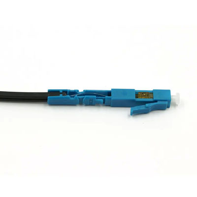 Blaues Farbfaser-Optikverbindungsstück, schnelles Verbindungsstück LC UPC für FTTH CATV CCTV