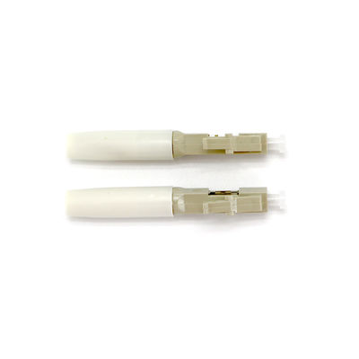 Optikfaser-Schnellverbinder FTTH LC in mehreren Betriebsarten mit blauer grüner beige Farbe