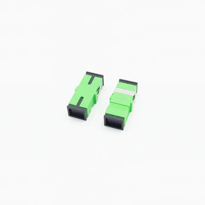 Grüne Farbe Monomode--Duplex-Faser-Optikadapter Sc UPC APC