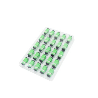 Grüne Farbe Monomode--Duplex-Faser-Optikadapter Sc UPC APC