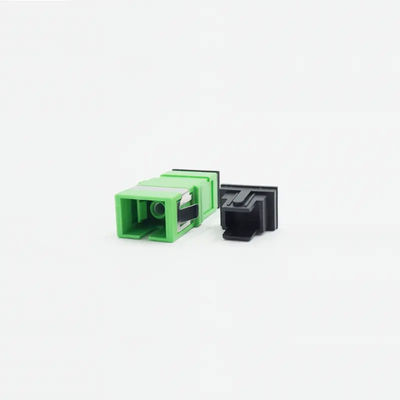 Grüne Farbe Monomode--Duplex-Faser-Optikadapter Sc UPC APC