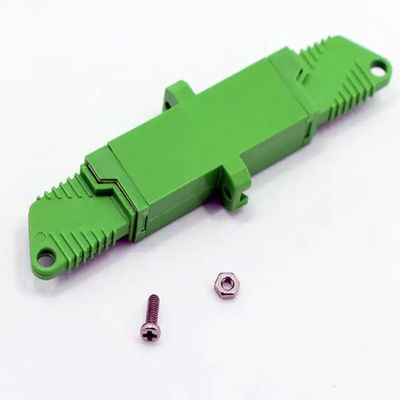 Simplexfaser-Optikadapter, Adapter Inspektion SX E2000 APC mit Flansch