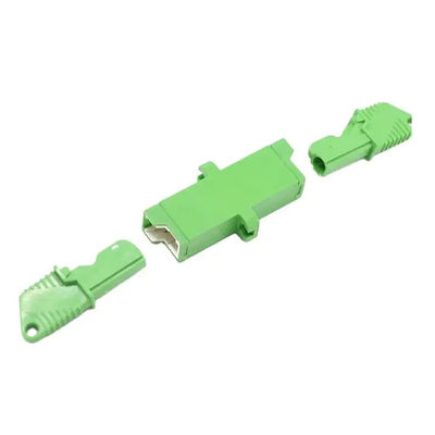 Simplexfaser-Optikadapter, Adapter Inspektion SX E2000 APC mit Flansch