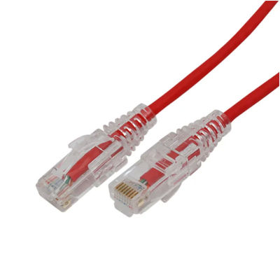 Kundengebundenes Cat6A-Ethernet-Flecken-Kabel, dünnes Verbindungskabel S ftp mit 5m 1m Länge