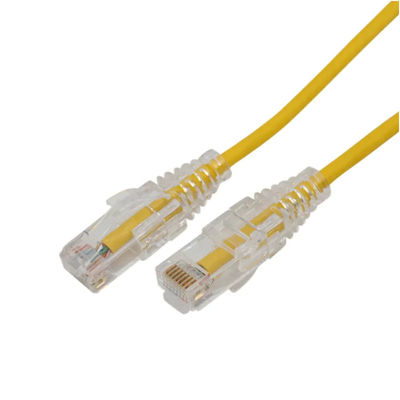 Kundengebundenes Cat6A-Ethernet-Flecken-Kabel, dünnes Verbindungskabel S ftp mit 5m 1m Länge