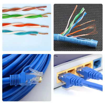Kundengebundenes Cat6A-Ethernet-Flecken-Kabel, dünnes Verbindungskabel S ftp mit 5m 1m Länge