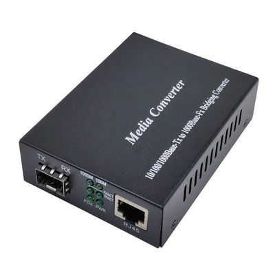 Gigabit-Faser-Optikmedien-Konverter 1000base Tx zu 1000base Fx