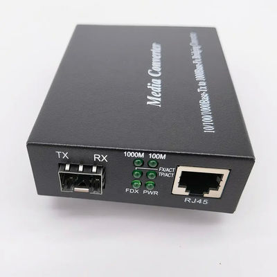 Gigabit-Faser-Optikmedien-Konverter 1000base Tx zu 1000base Fx