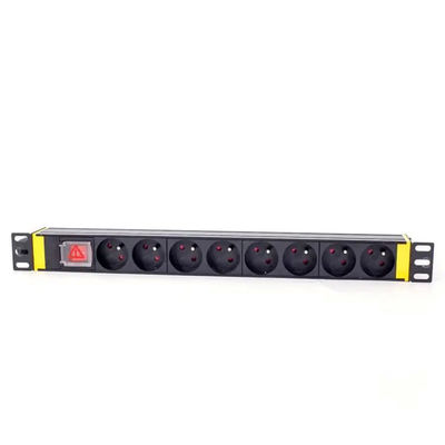 Kundengebundener 8 Möglichkeit PDU-Gestell-Berg-Sockel mit hohem Flamme Retardancy-Material
