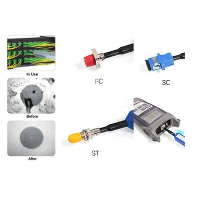 1.25mm Zwingen-LWL - Kabel-Zusätze, Klicken-Faser-Optikreinigungsstift LC MU eins