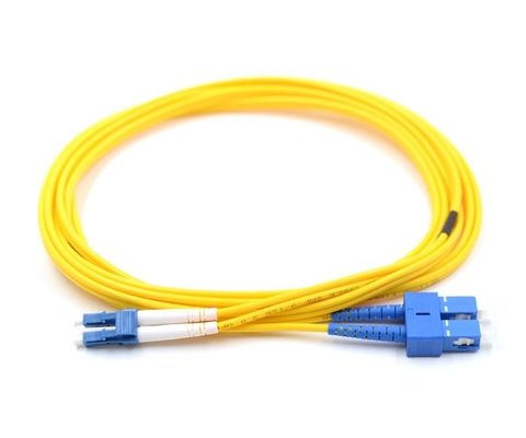 PVC/LSZH OFC-Faserkabel Patch Cord Kabel angepasst 0,9 mm/2,0 mm